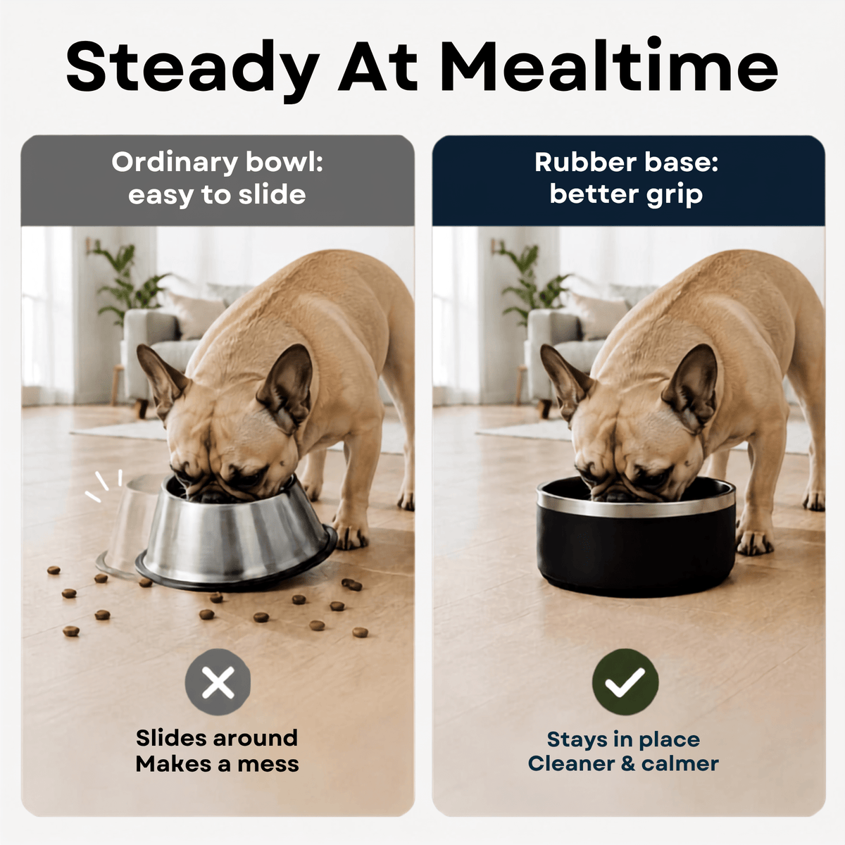 Stainless Steel Dog Bowl (950ml/32oz) - Pryde Pets